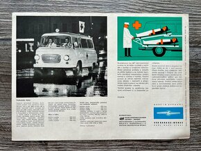 Prospekt - Zdravotní vůz Barkas B1000 ( 1964 ) česky - 4
