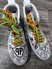 Luxusní kožené boty zn. Philipp Plein vel 40 - 4