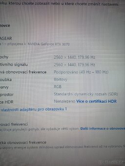 Herní Pc monitor 2k 180 hz - 4