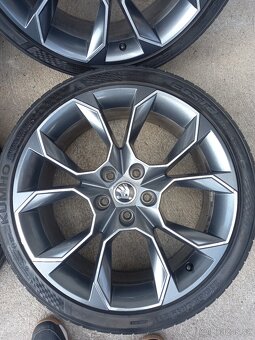 Originál alu kola skoda octavia rs lll - 4