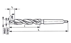 VRTÁK STUPŇOVITÝ S KUŽEL. STOPKOU 15x8,4 (M8/Mk2) NOVÝ, ČR - 4