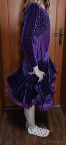 Závodní šaty na Latinu vel. M - 4