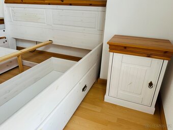 Celomasivní luxusní venkovská ložnice ROMERO se šuplíky - 4