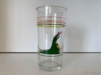 Sklenice pro děti s dinosaurem, krokodýlem a tygříkem - 4