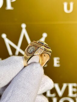 Zlatý prsten 13,03g - 4