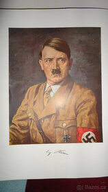Adolf Hitler, originální  kniha 200 nalepených fot. - 4
