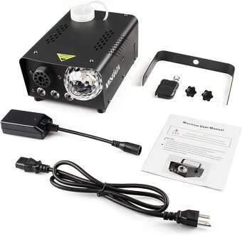 MOSFiATA 600W Smoke Machine RGB LED světla, - 4