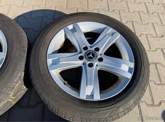 4x al kola 5x112 17 + pneu letní 225/55 R17C - 4