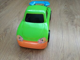 Puzzle, auto, plyšák, plastové zvířátka - 4