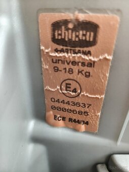 Chicco polohovací do 18 kg tj 5 let - 4