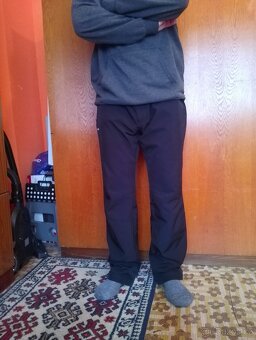 Pánské zateplené zimní softshellové kalhoty Kilimanjaro - 4