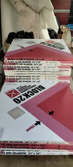 Venkovní Dlažba 60-60 tloušťka 2cm-9metru (20 kusů) - 4