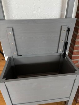 Věšák/lavice ikea Hemnes - 4