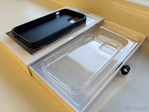 iPhone 13 Mini - černý kryt GUESS (+ zdarma průhledný Fixed) - 4
