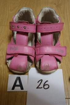 Dětské sandále, kožené, vel. 24,25 - 4