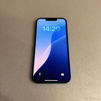 iPhone 13 128GB modrý, pěkný stav, 12 měsíců záruka - 4