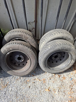 2+2 ks pneu letní BARUM 175/70 R14+ plech disky - 4