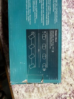 Bodové svítidlo Philips Kosipo, 4xGU10, černé - 4
