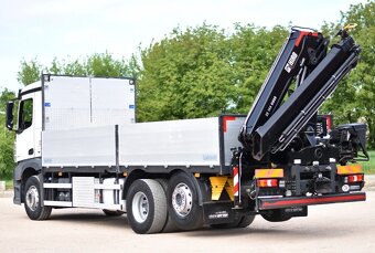 Mercedes-Benz Antos 2548 - 6x2 - Valník+HR-HIAB XS 144 HIDUO - 4