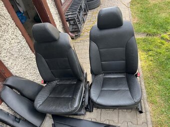 Bmw e61 kožený interiér v elektrice s výhřevem - 4