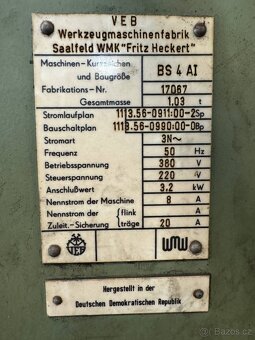 Sloupová vrtačka BS 4 AI - 4