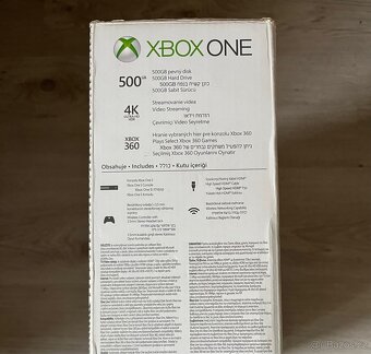 Xbox one S 500 GB + ovladač + 6 her - 4