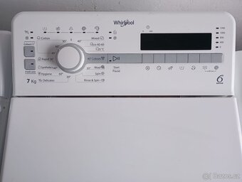 đź§ş Whirlpool – praÄŤka s hornĂm plnÄ›nĂm, zánovnĂ - 4