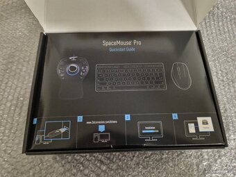 3Dconnexion SpaceMouse PRO 3D myš + cestovní pouzdro - 4
