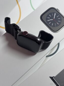 Apple watch series 8 41mm stainless steel - 100% baterie - 4