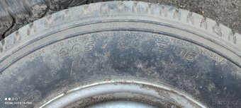 205 80. R16  6x139,7 M+S - 4