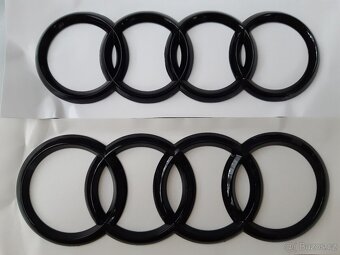Audi znak na kufr černý - 4
