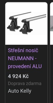 Střešní nosič Octavia 3 - 4