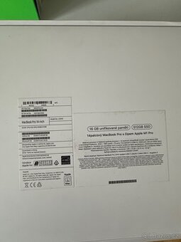 Dvě krabice MacBook Pro 14“ (8GB/512GB) - 4