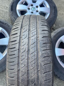 Alu kola 5x112 r15 Škoda originál - 4