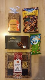 Slané a sladké pochutiny, čaje, semínka - 4
