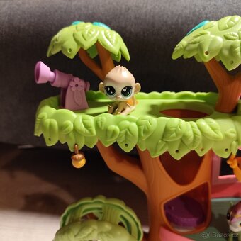 LPS stromový domeček spoustu zvířátek a doplňky - 4