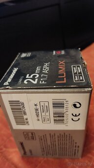 Panasonic Lumix G 25mm f/1.7 ASPH- REZERVACE - 4