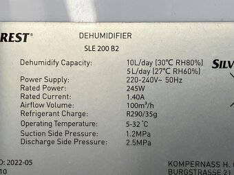 Odvlhčovač vzduchu. - 4