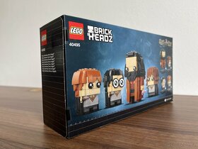 Lego 40495 Brickheadz  Harry Potter,Ron,Hermiona a Hagrid - 4