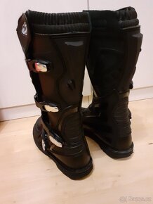 Zánovní motocrossové boty S8P Madhead, velikost 43, černé, j - 4