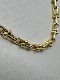 ZLATÝ DÁMSKÝ ŘETÍZEK 49 cm. 17,26g. 585/1000 - 4