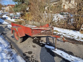 Odpružený vojenský vlek za traktor tovární výroby - 4