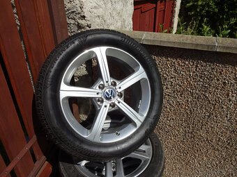 Superb III, Passat B8 - zánovní letní alu kola 17" 5x112 - 4