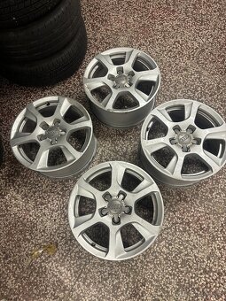 Originální alu disky Audi A4 S4 B8 – 16" | Dobrý stav - 4