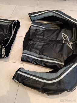 Alpinestars Octane-Pánská kožená moto kombinéza, dvoudílná - 4