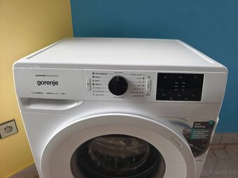 Slim pračka Gorenje WNPI62SB, 6kg, 1400ot., invertor, záruka - 4