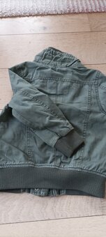 Zelená (kaki) bunda H&M, vel. 110/60 cm - 4