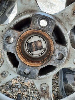 Alu kola R14 4x108 Ford + pneu letní Barum 185/65 - 4