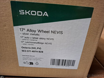 Nové orig disky Škoda Octavia IV 6,5x17 ET46 5x112mm - 4