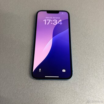 iPhone 13 128GB modrý, pěkný stav, 12 měsíců záruka - 4